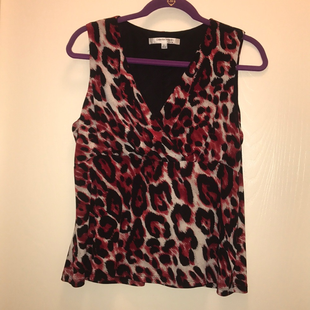 Cheetah Print Tank Top